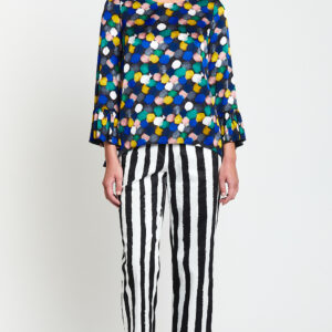 Painterly Straight Leg Pant