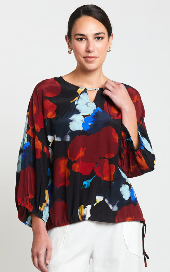 Rive Gauche Keyhole Top product photo.