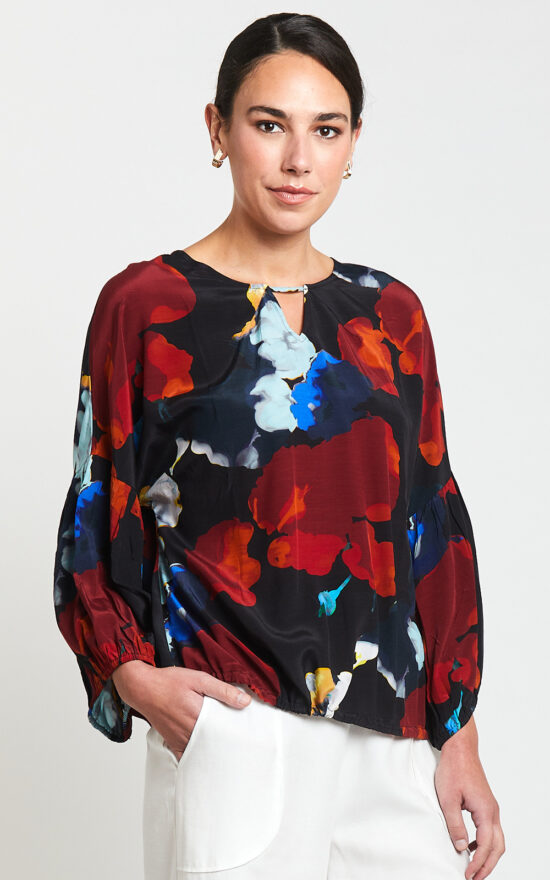 Rive Gauche Keyhole Top product photo.