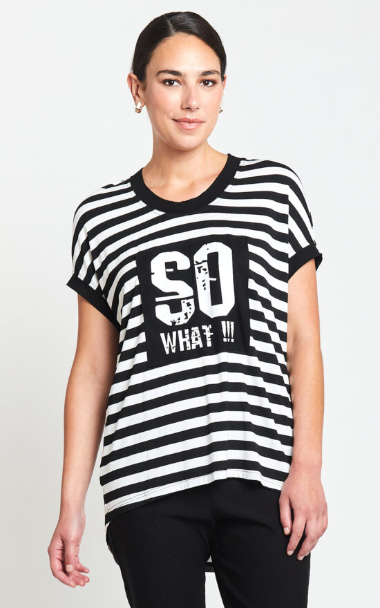 So What Cocoon Tee product photo.