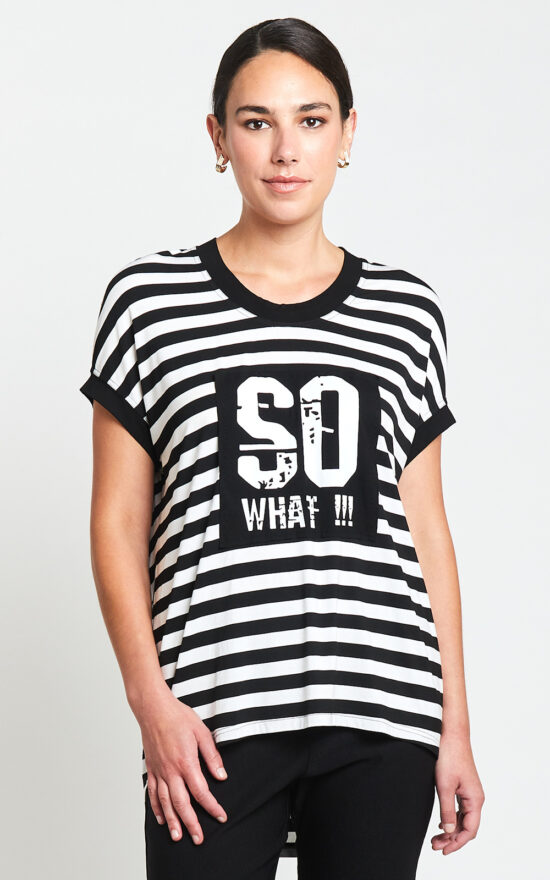 So What Cocoon Tee product photo.