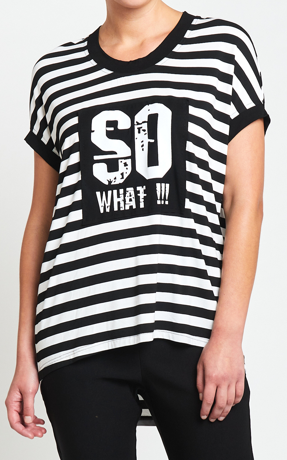 So What Cocoon Tee product photo.