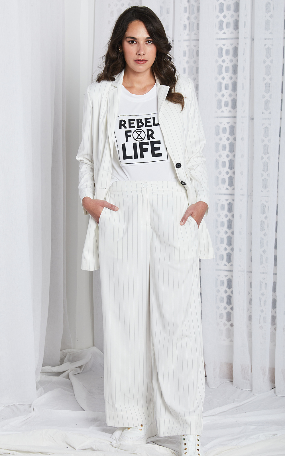 Rebel For Life Tee product photo.