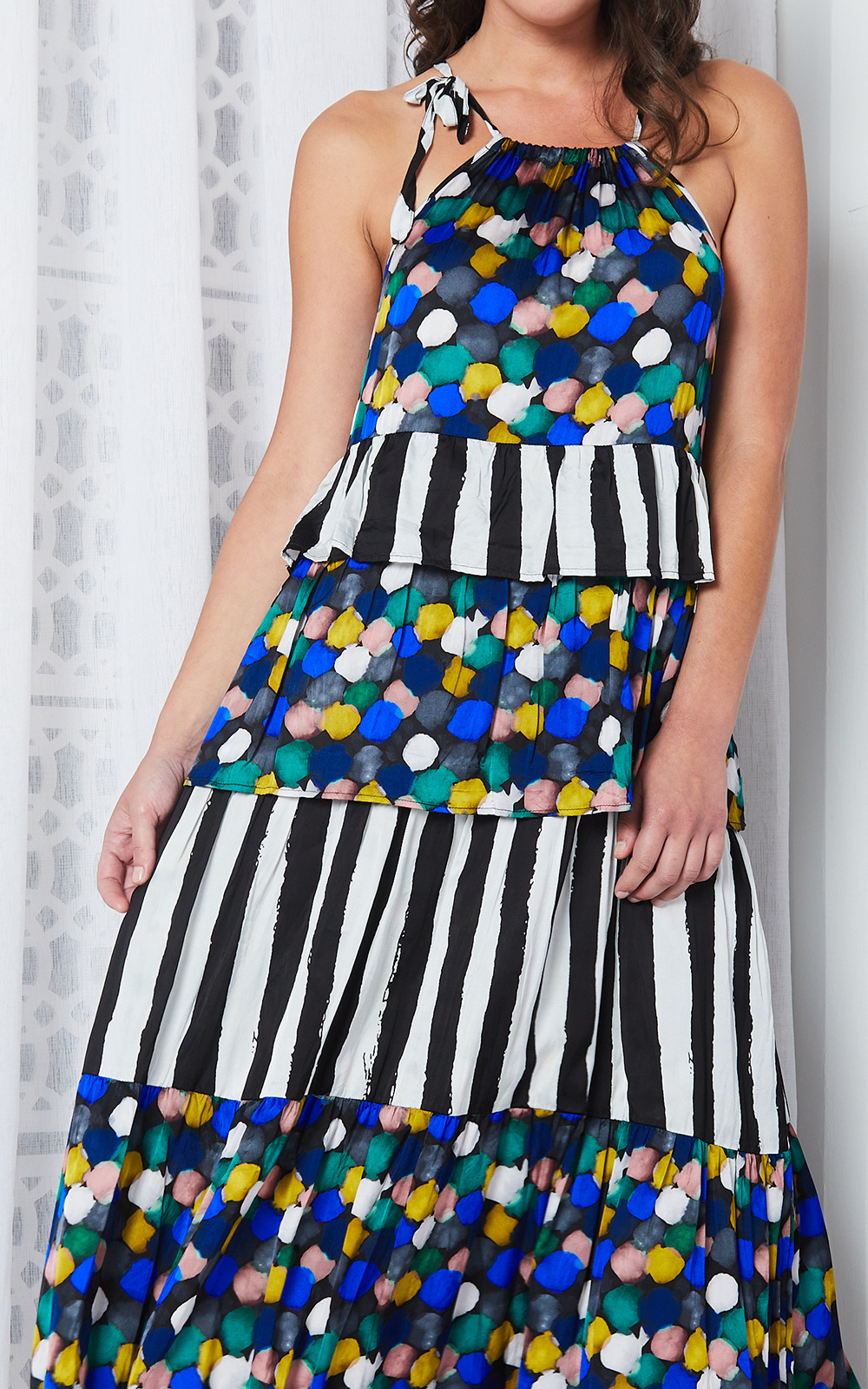 Gelato Tier Dress product photo.