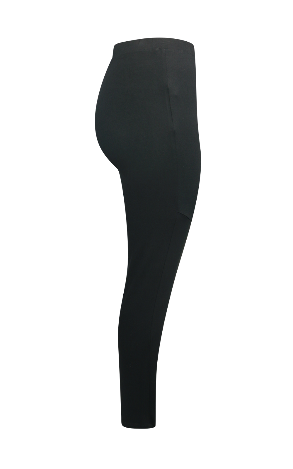 Vegan Leather Panel Legging product photo.