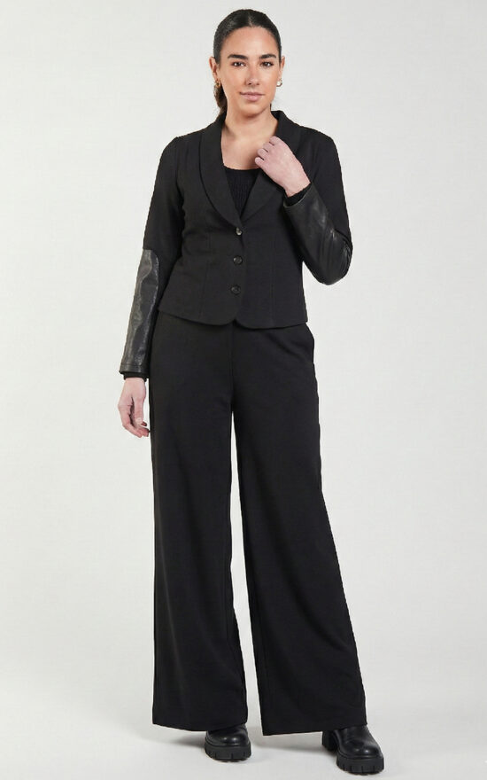 Worsted Cropped Jacket product photo.