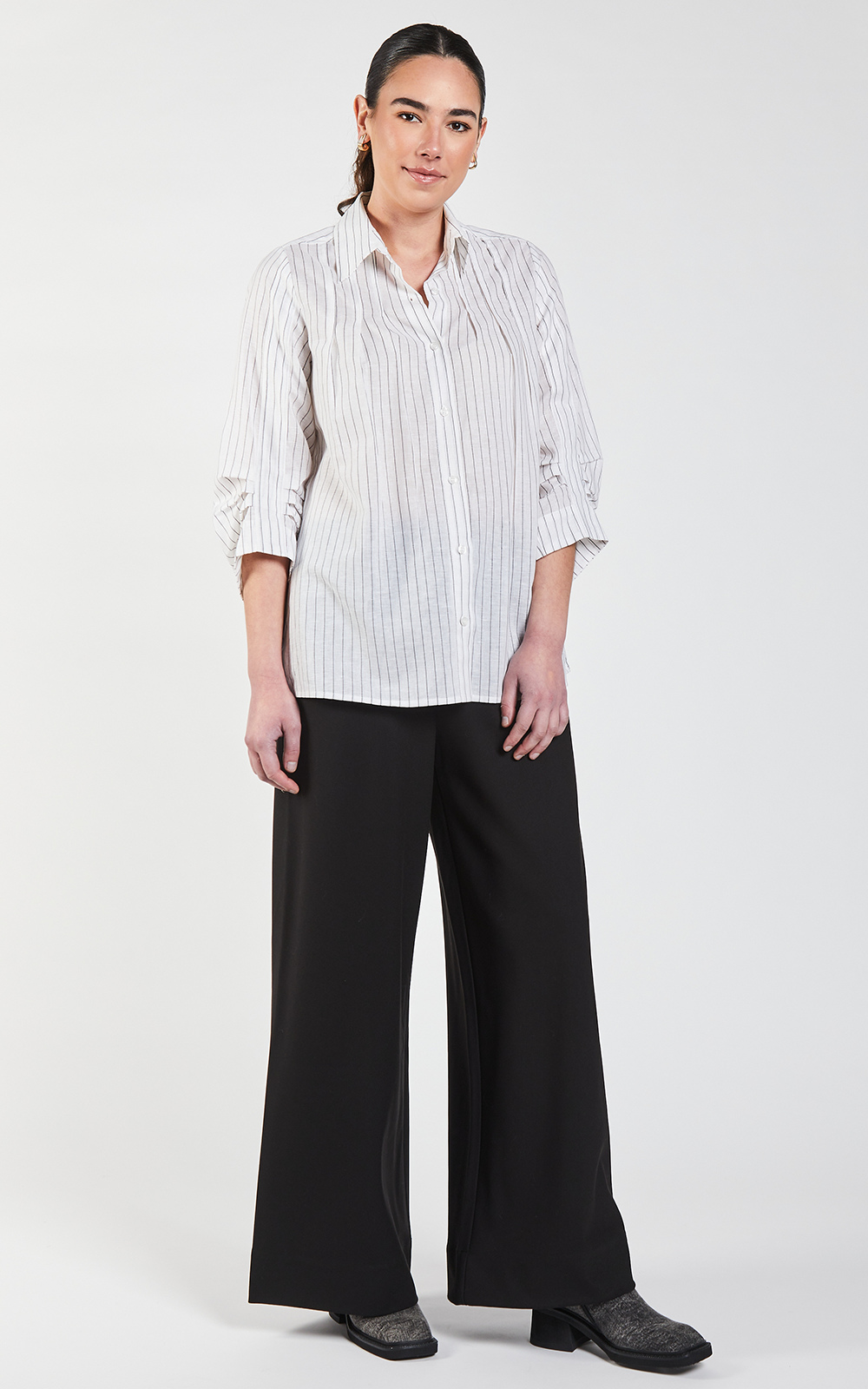 Wool Bias Pant product photo.