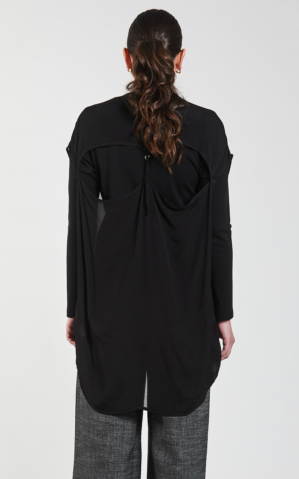 Media Drape Top product photo.