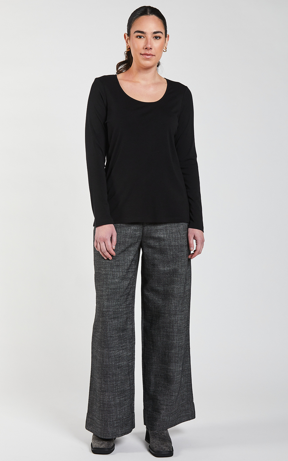 Denim Palazzo product photo.