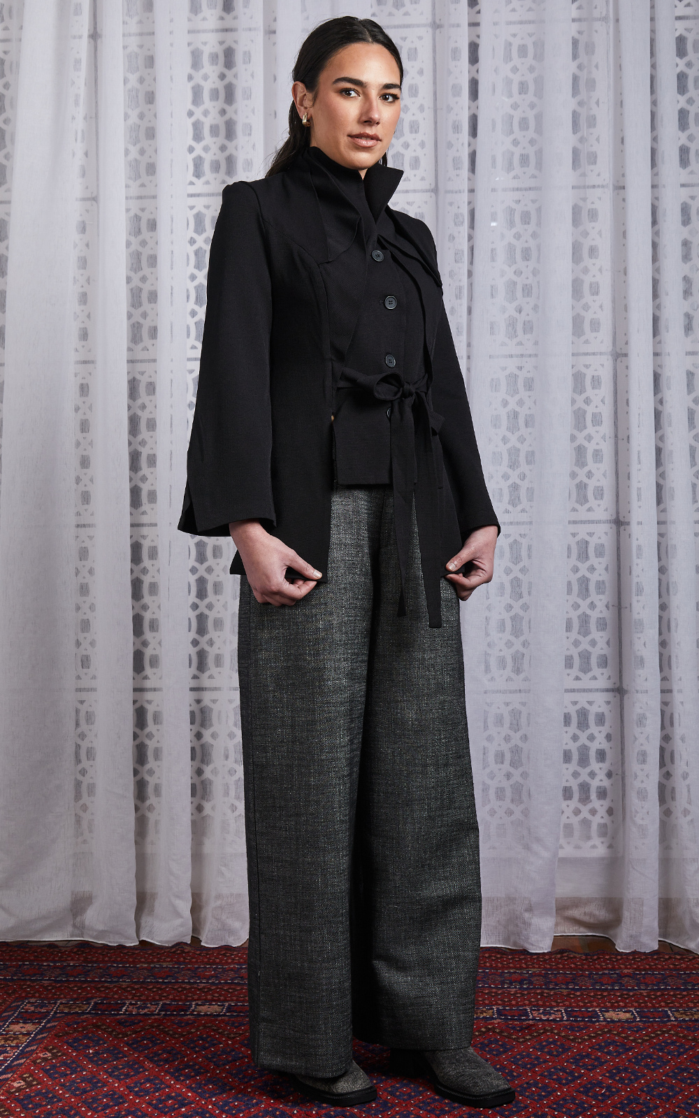 Denim Palazzo product photo.