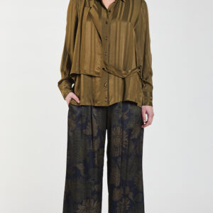 Autumn Pleat Palazzo