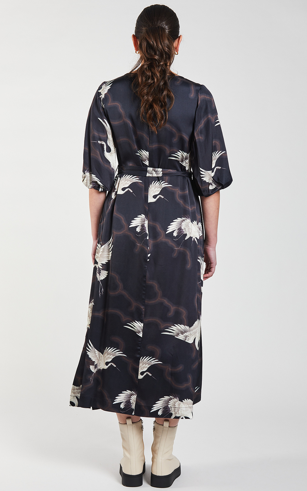 Crane Shift Dress product photo.