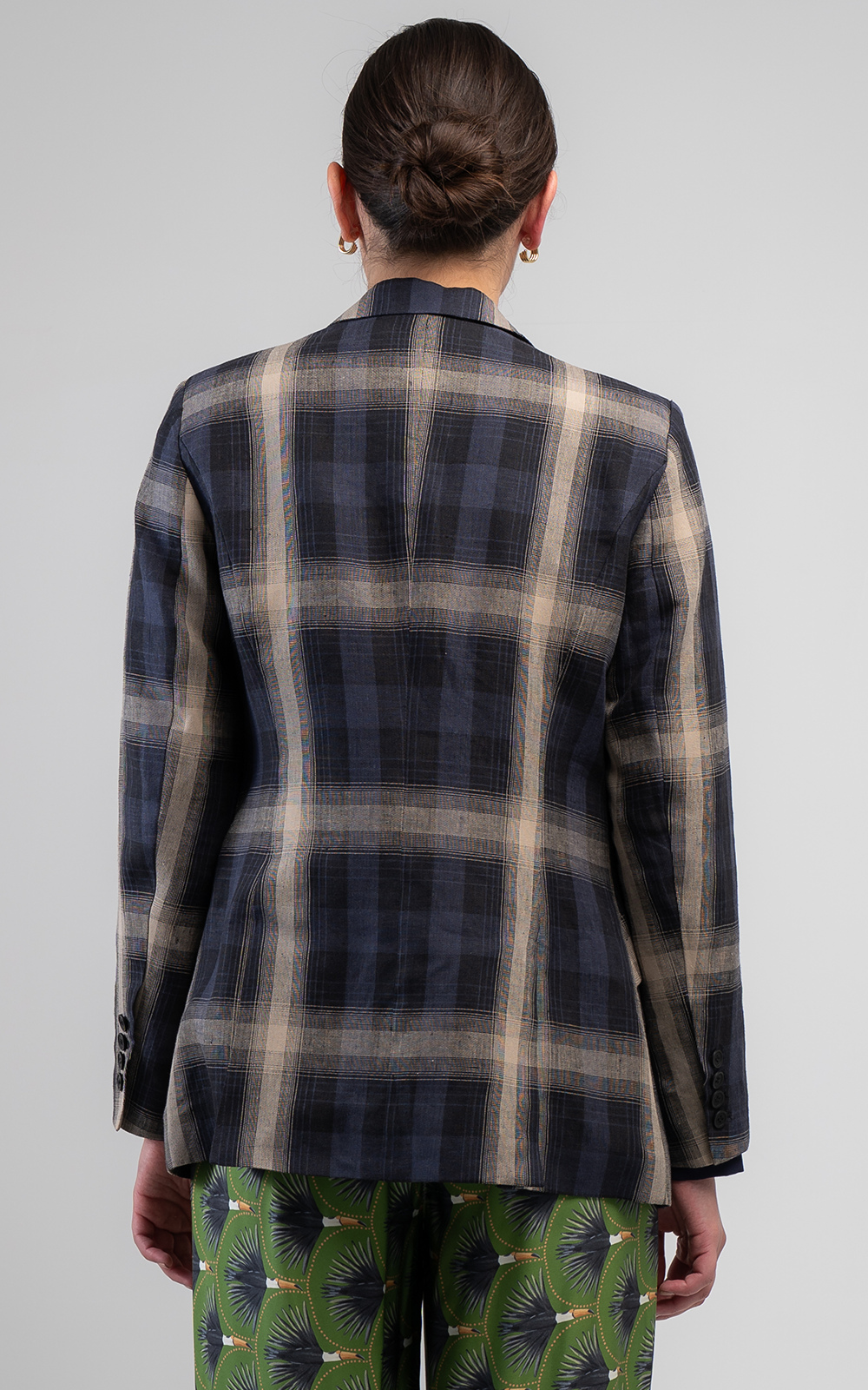 Marakesh Check Blazer product photo.