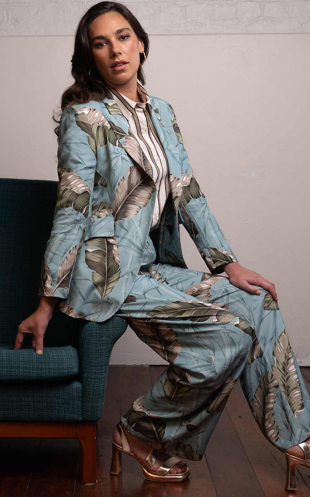 Palm Springs Blazer product photo.