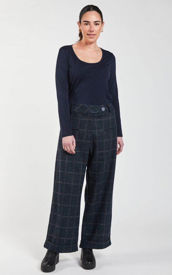 Shamrock Wideleg Pant product photo.