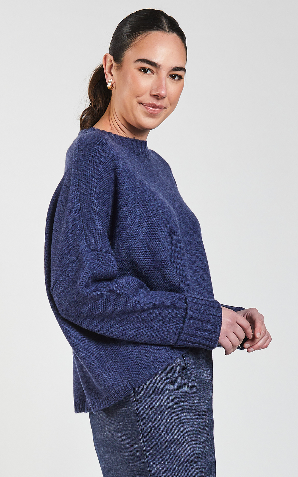 Beaucoup Oversized Sweater product photo.