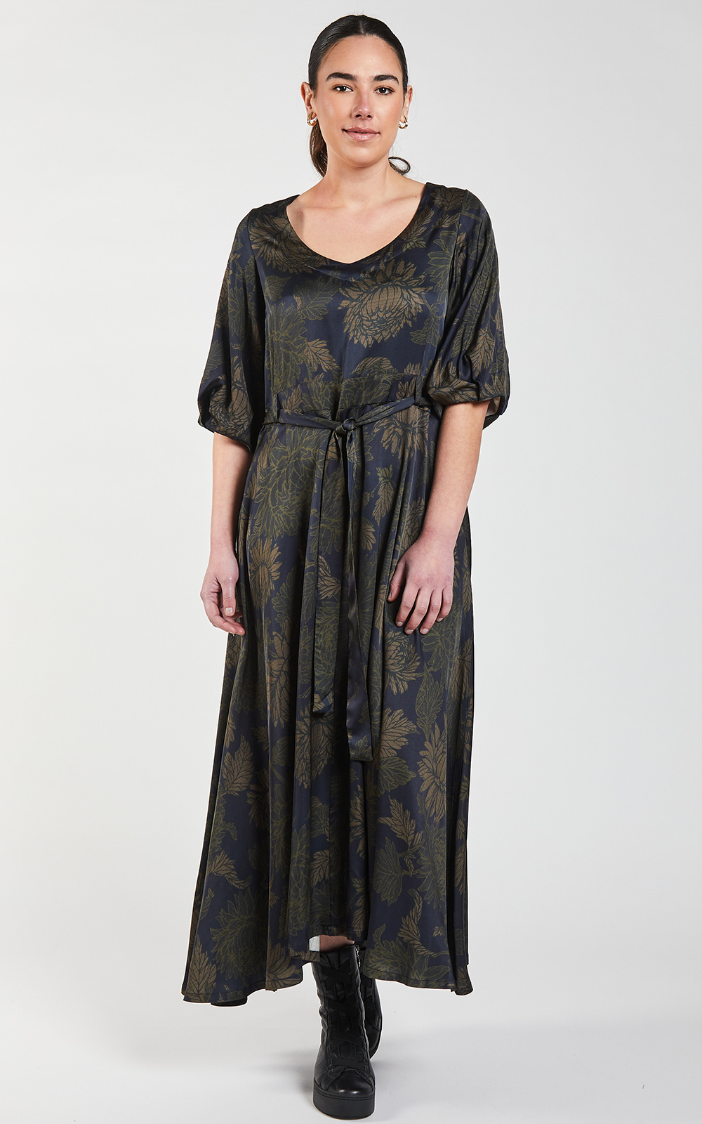 Autumn Maxi Dress product photo.