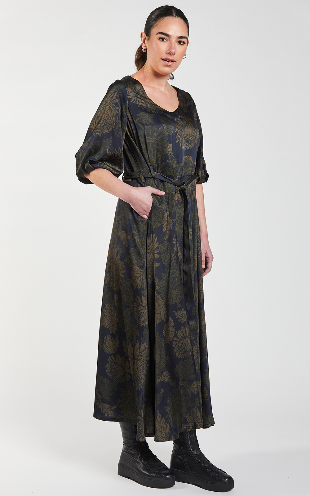 Autumn Maxi Dress product photo.