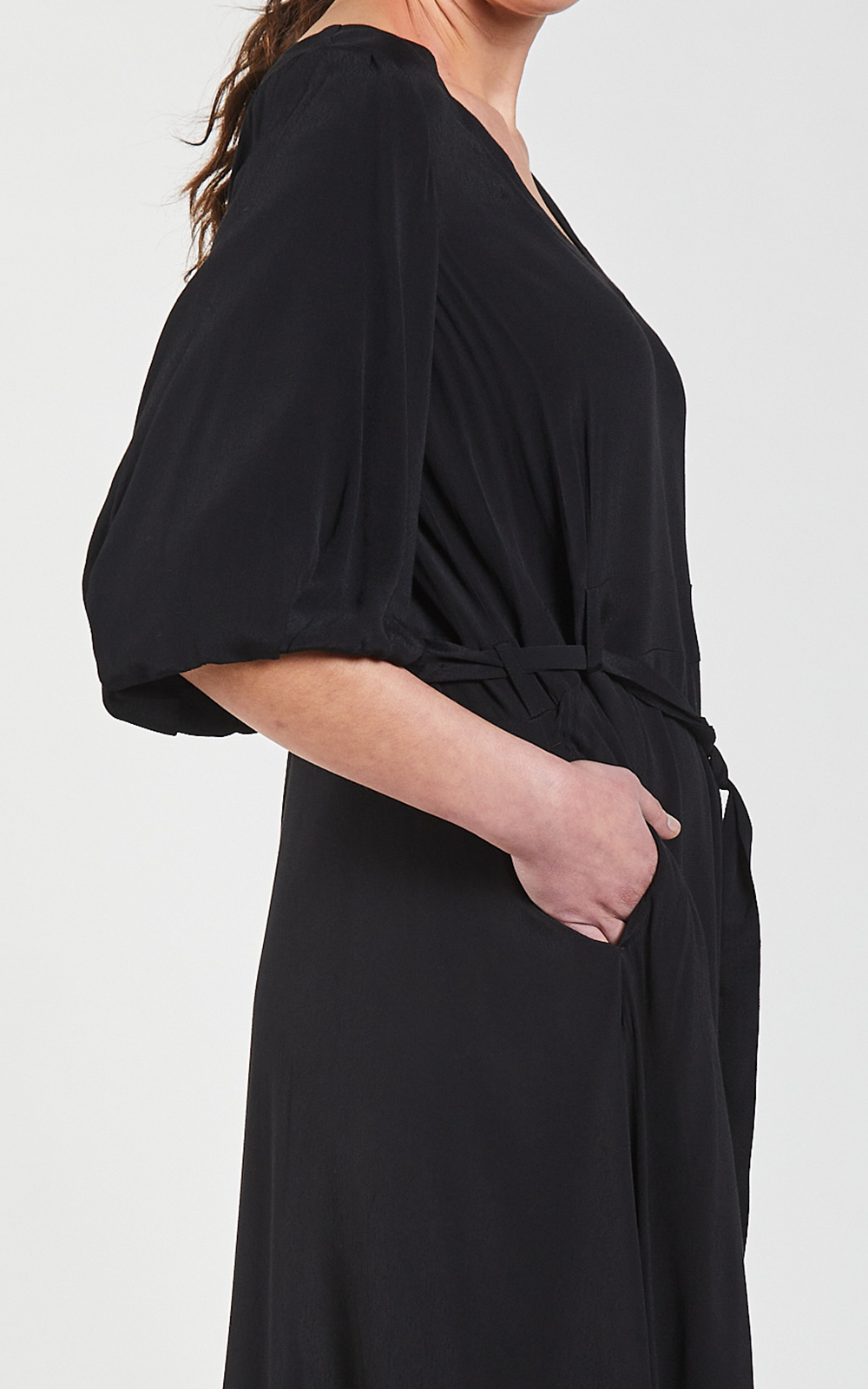 Silhouette Maxi Dress product photo.