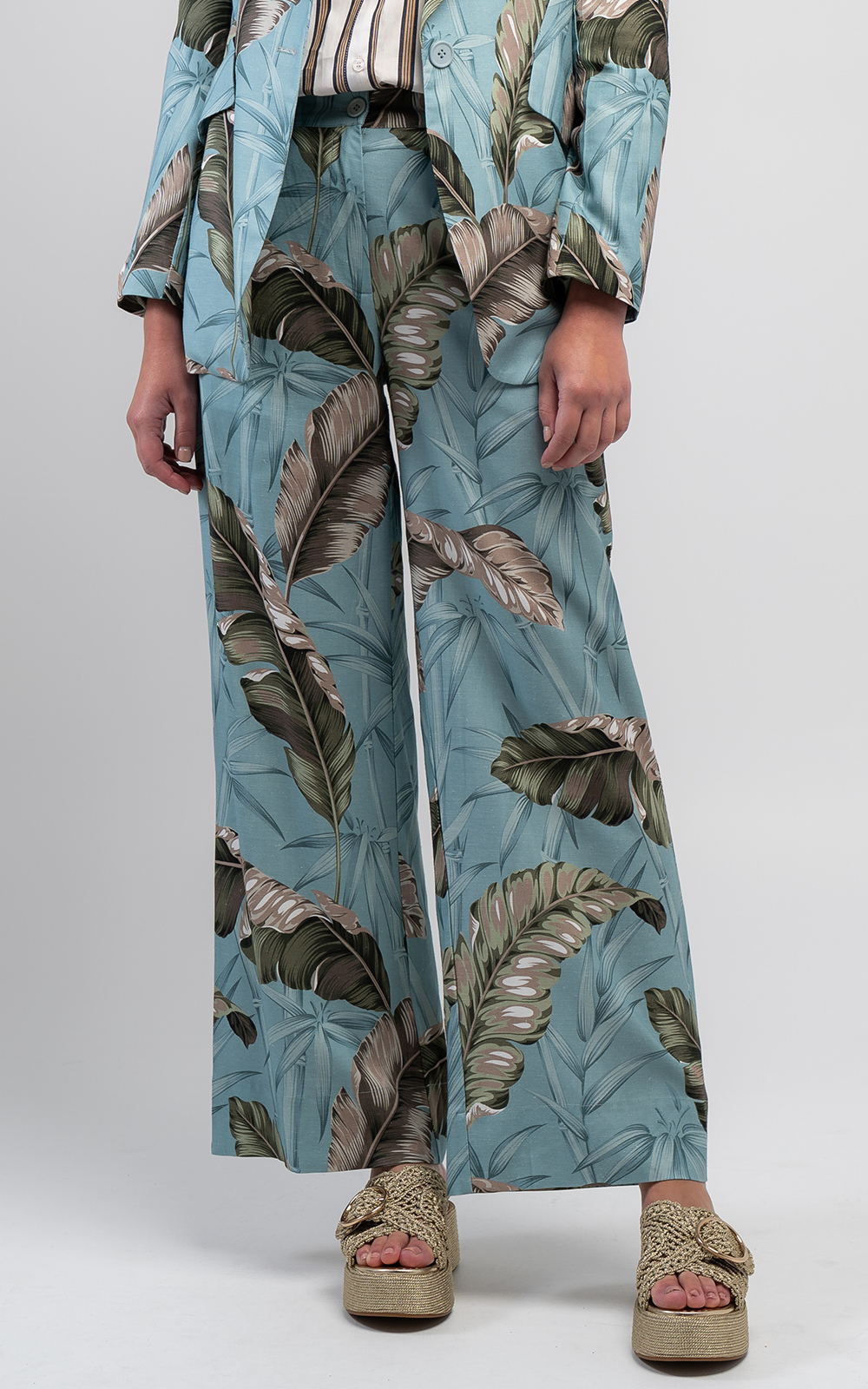 Palm Springs Boyfriend Pant product photo.