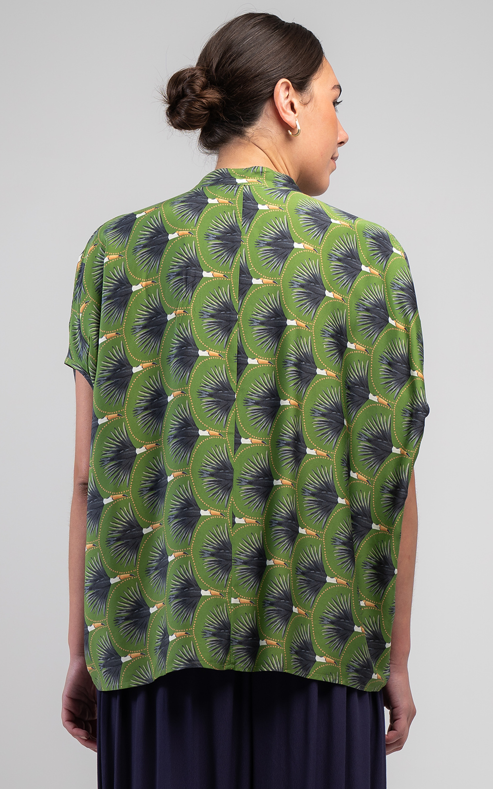 Toucan Drape Shirt product photo.