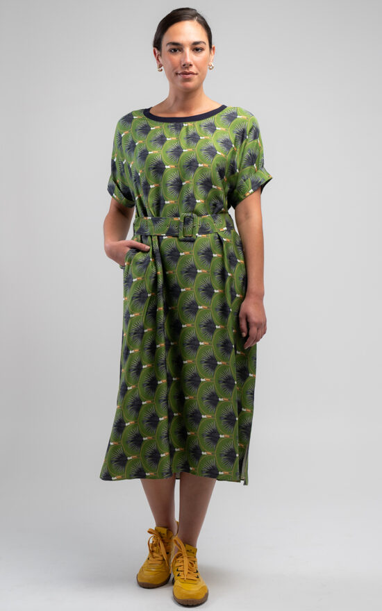 Toucan Relaxed Shift Dress product photo.