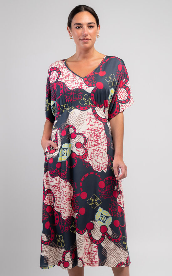 Marakesh Shift Dress product photo.