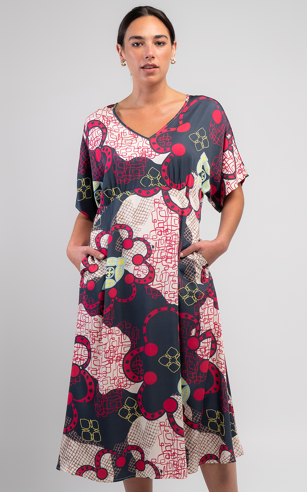 Marakesh Shift Dress product photo.