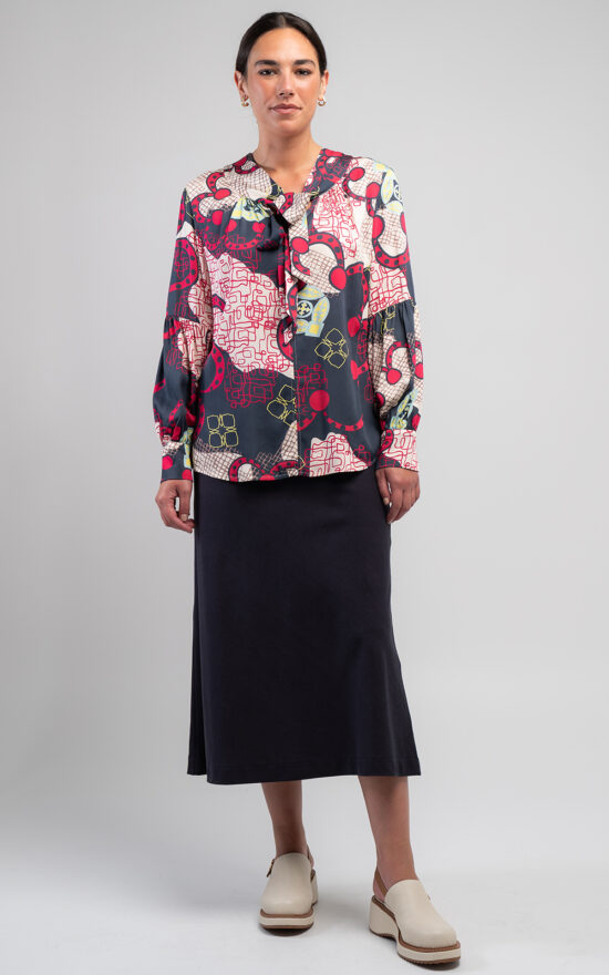 Marakesh Tie Blouse product photo.