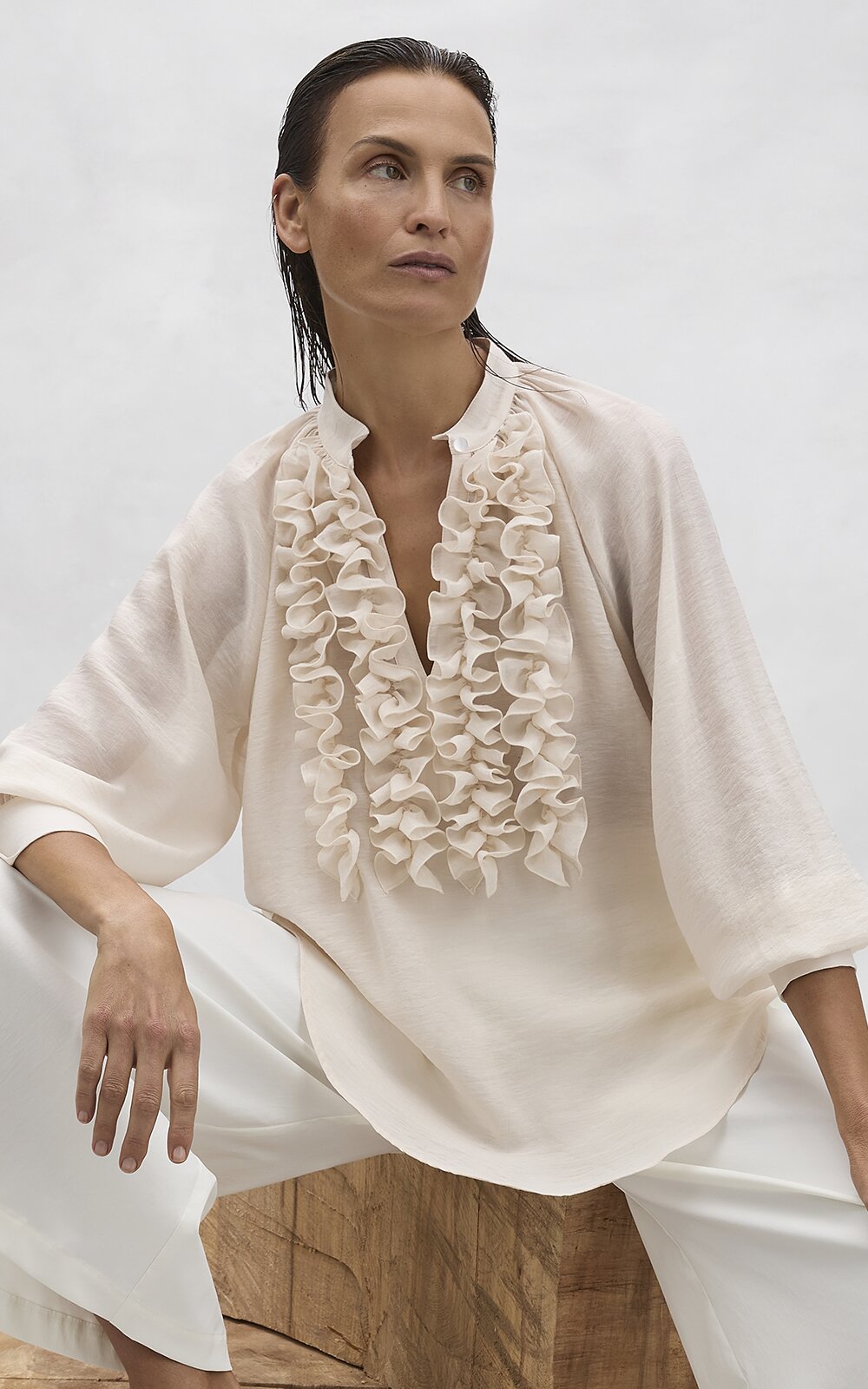 Praline Blouse product photo.