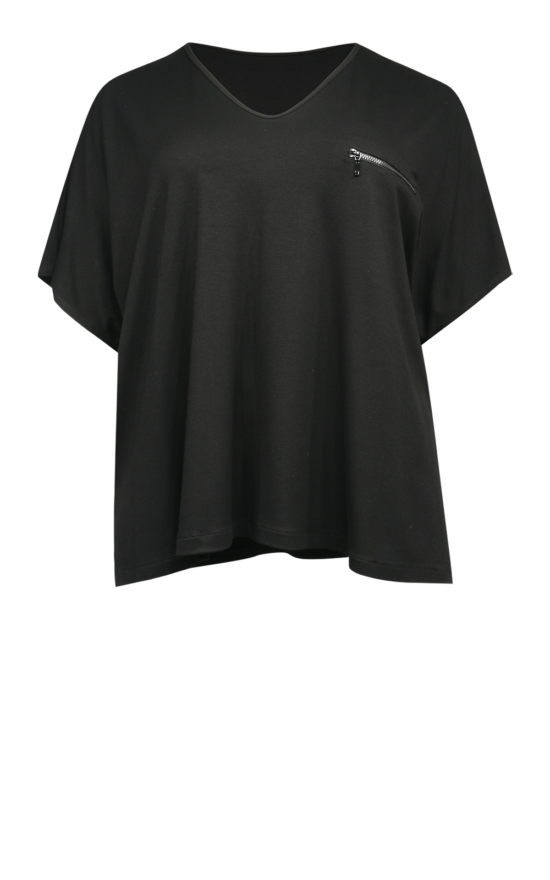 Cap Zip Sweater product photo.
