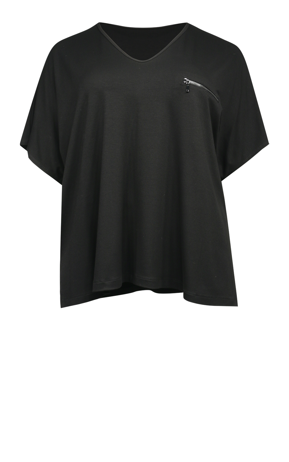 Cap Zip Sweater product photo.
