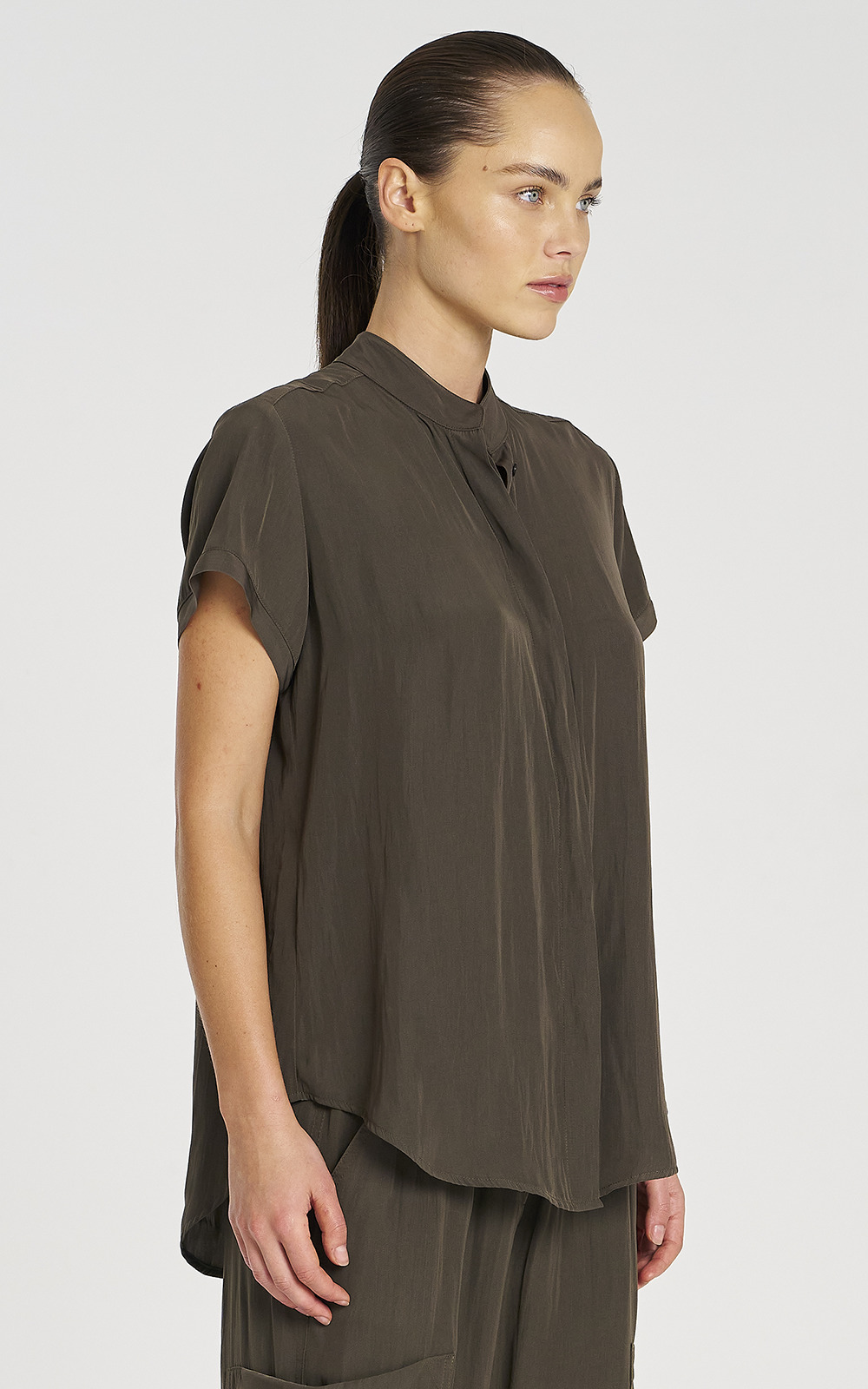 Soft Stand Shirt product photo.