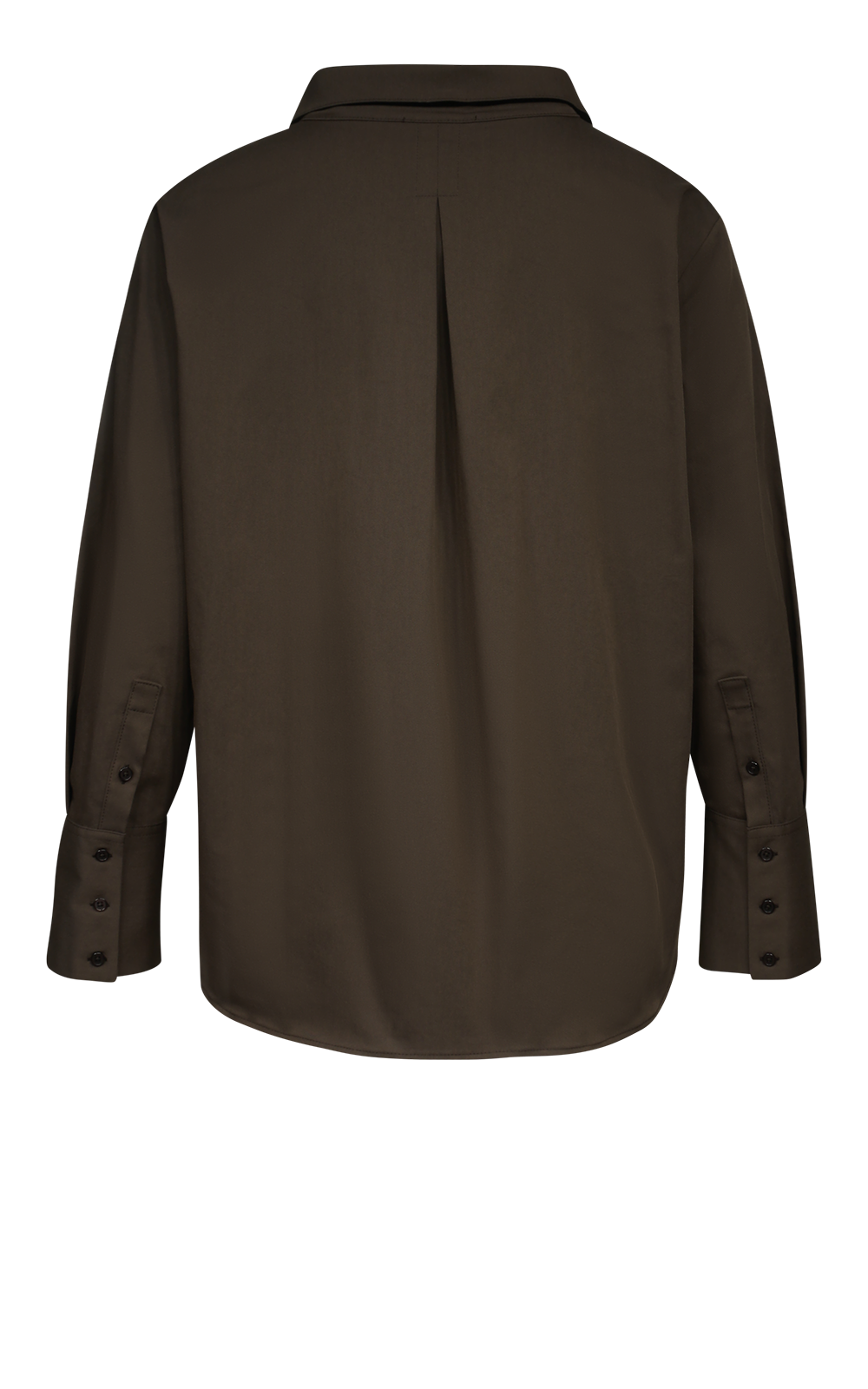 Half Zip Blouse product photo.