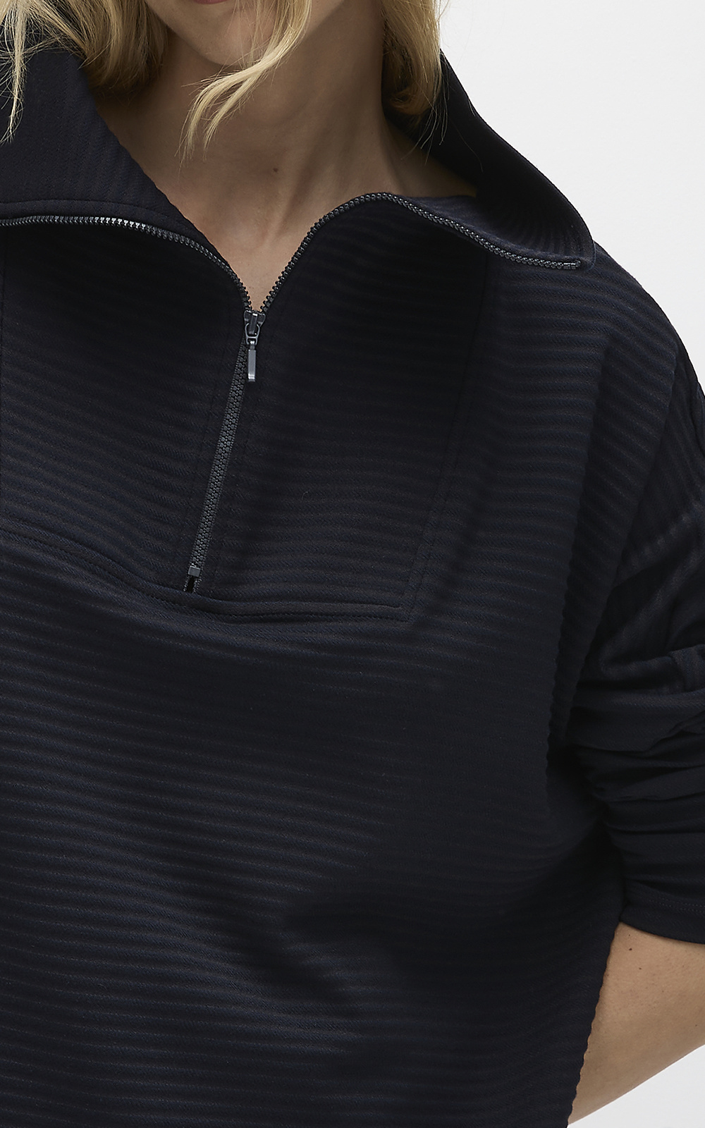 Tube Sweater product photo.