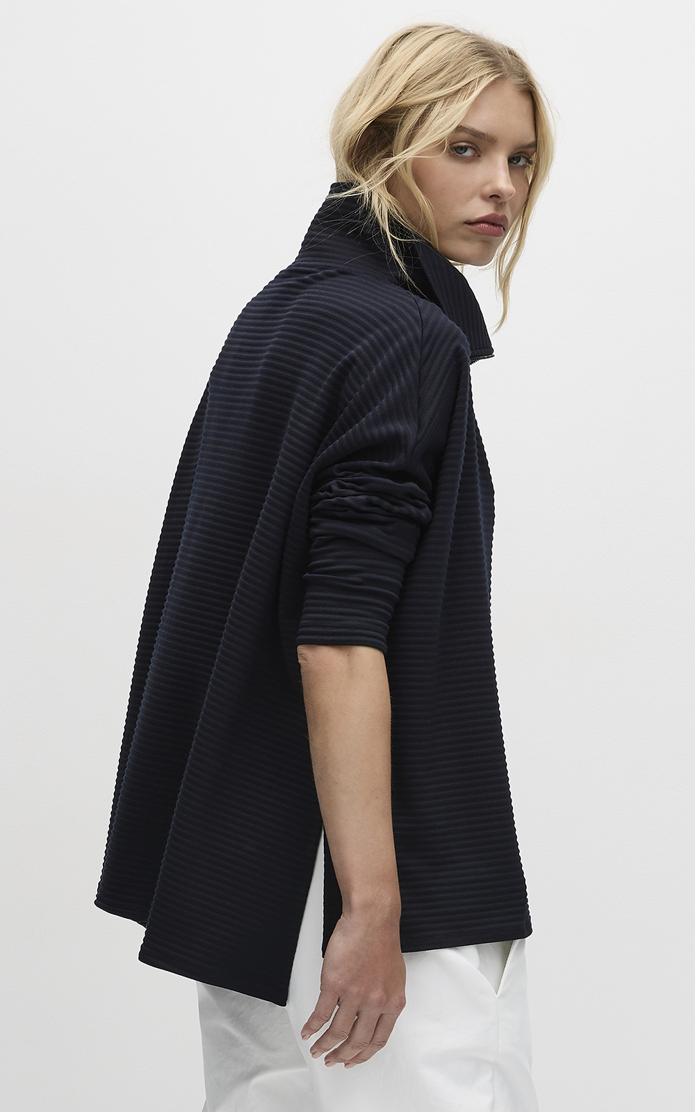 Tube Sweater product photo.