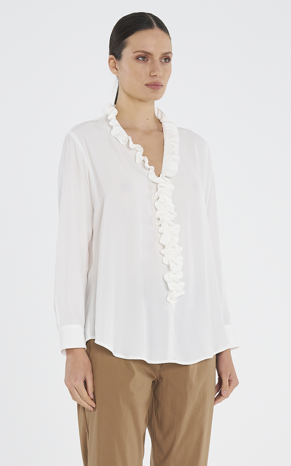 Lariat Blouse product photo.