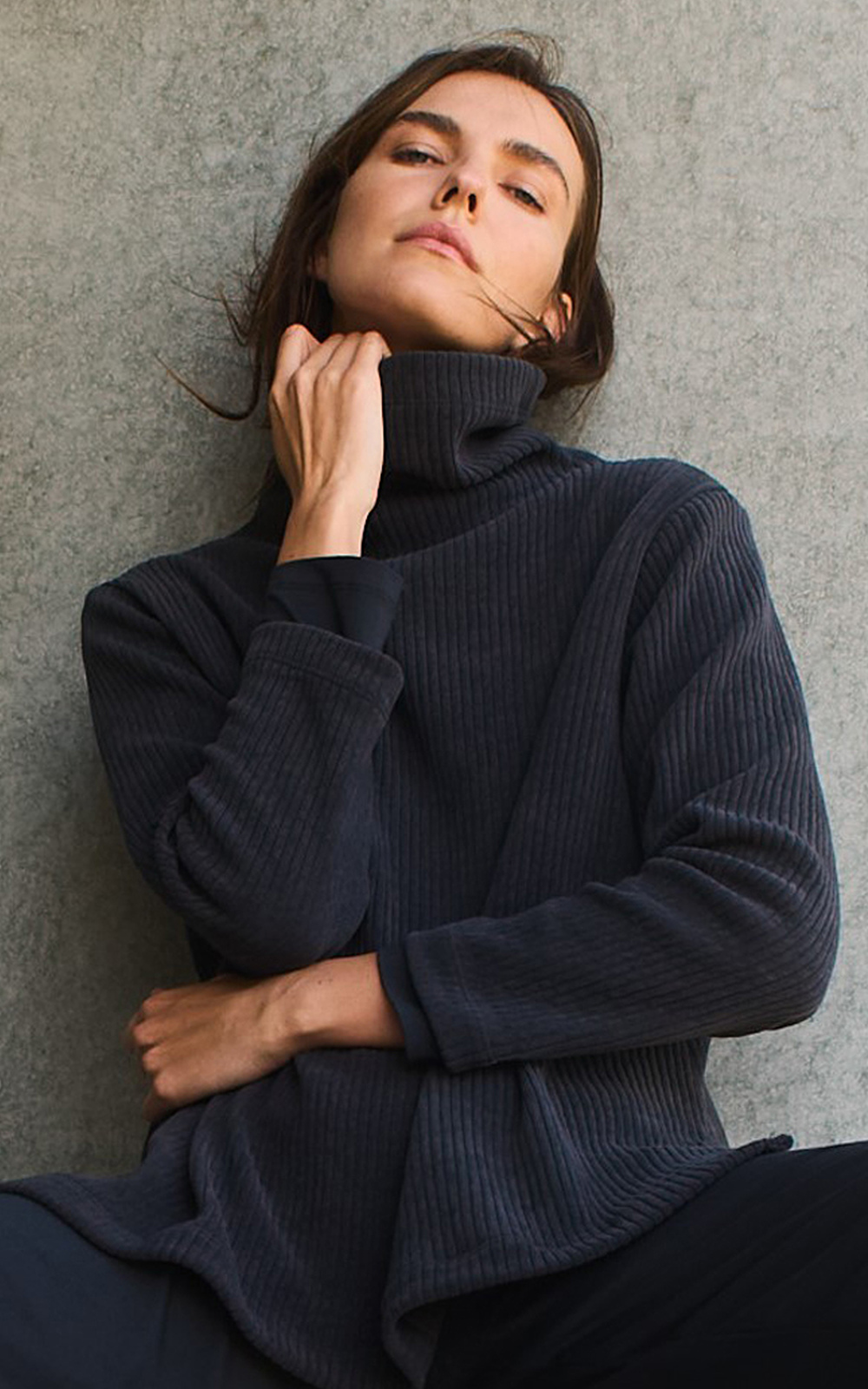 Funnel Sweater product photo.