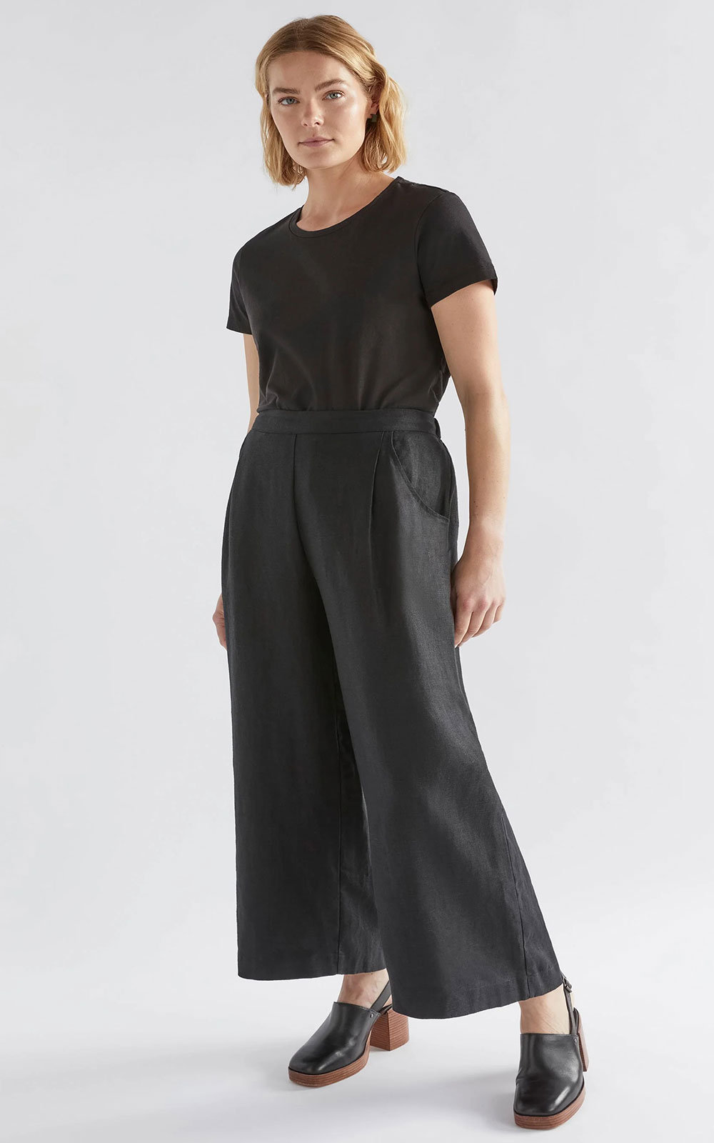 Wide Leg Culotte product photo.