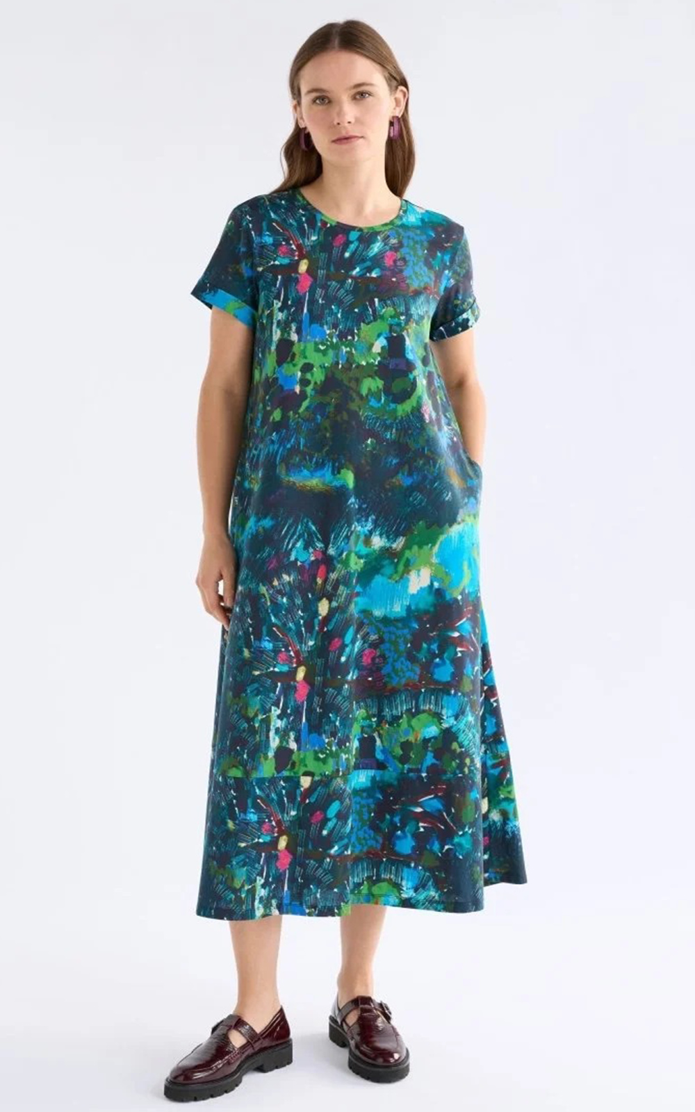 Haki Dress product photo.
