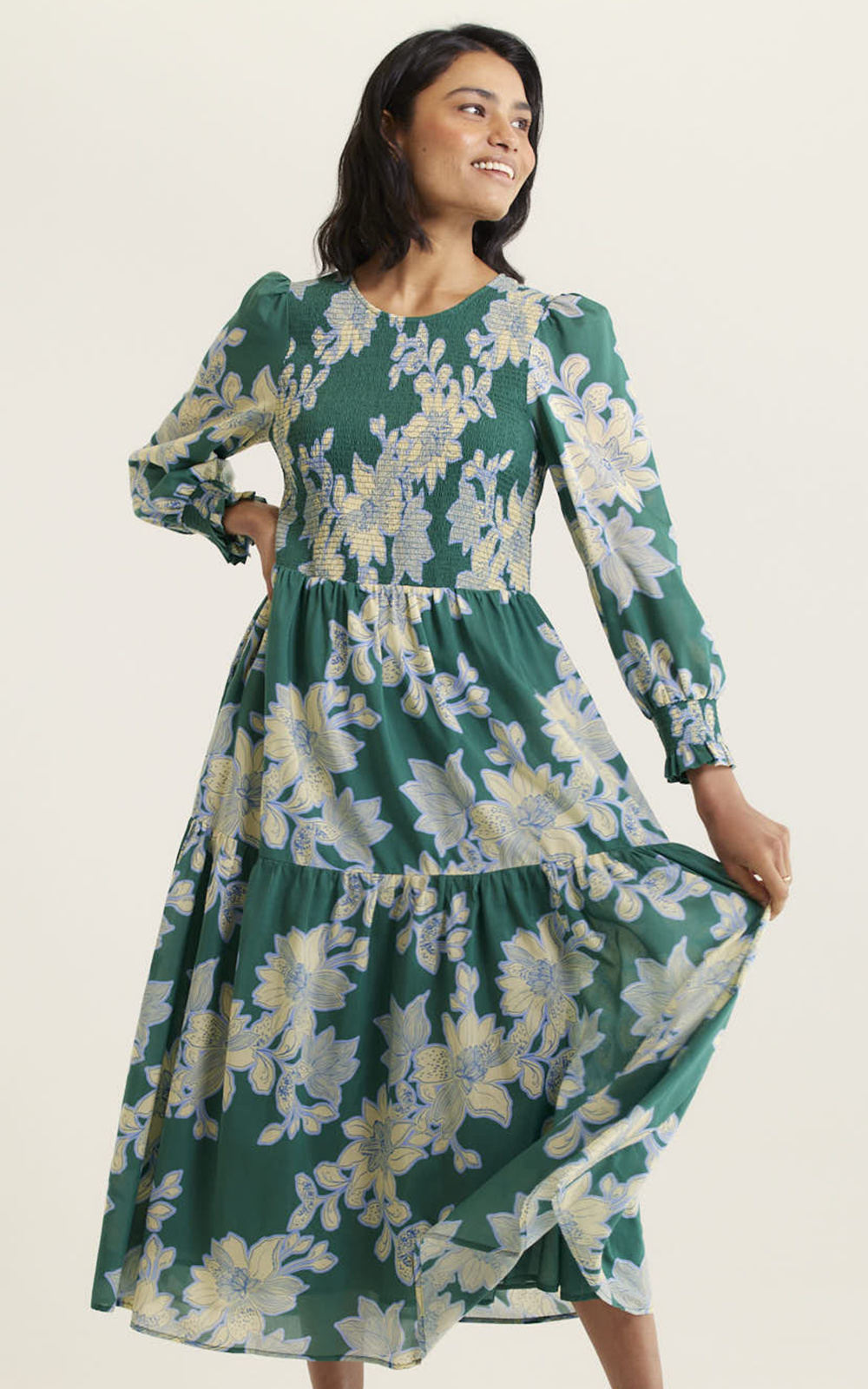 Reagan Dress In Lulu product photo.