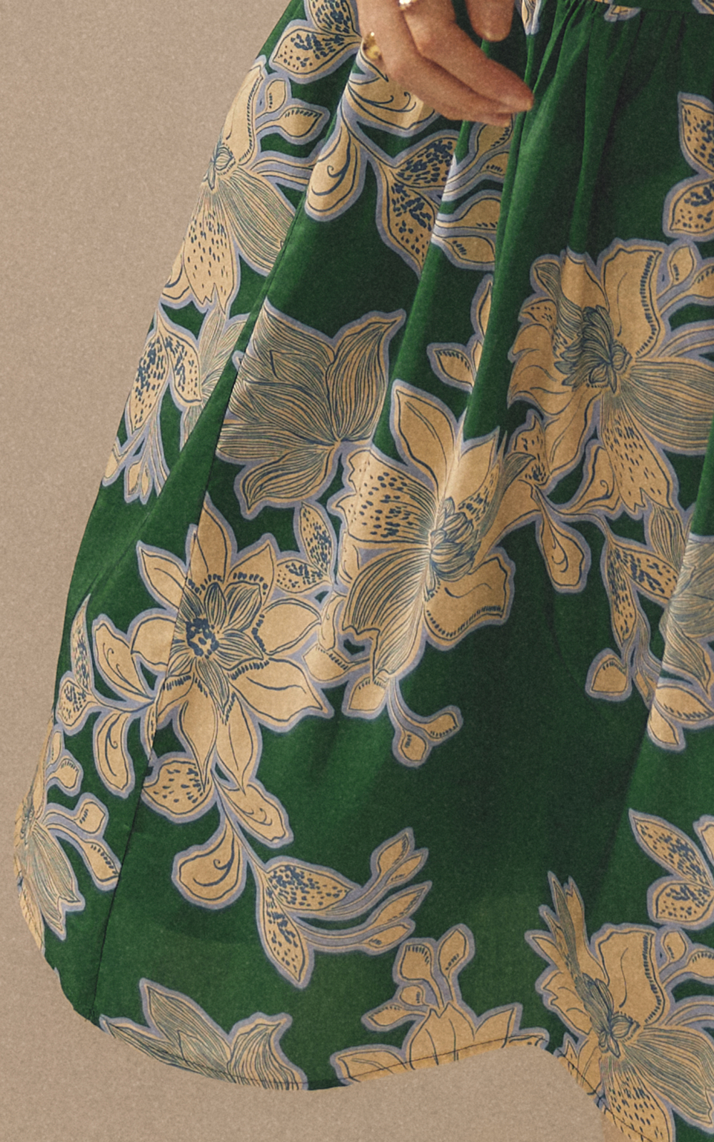 Reagan Dress In Lulu product photo.
