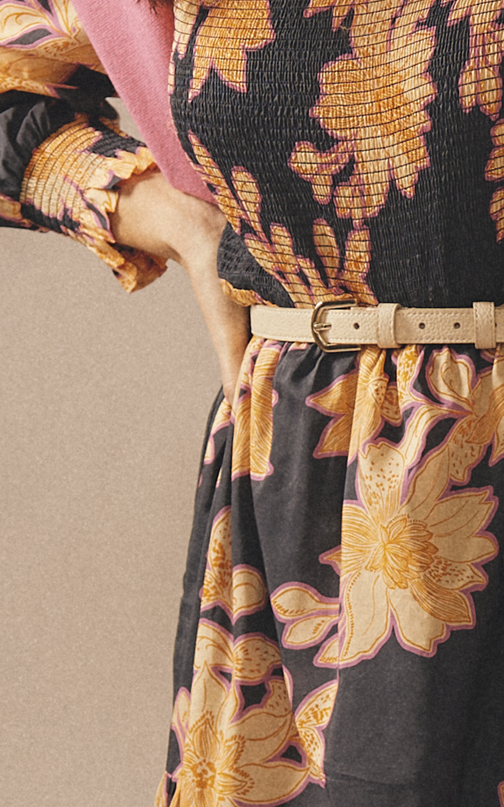Reagan Dress In Lulu product photo.