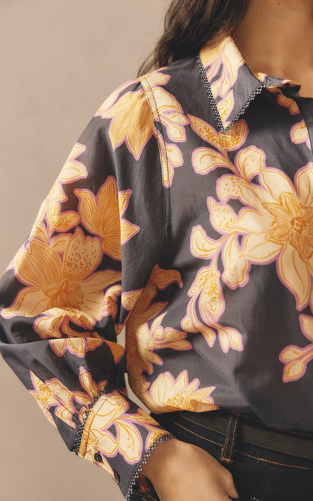 Soho Shirt In Lulu product photo.