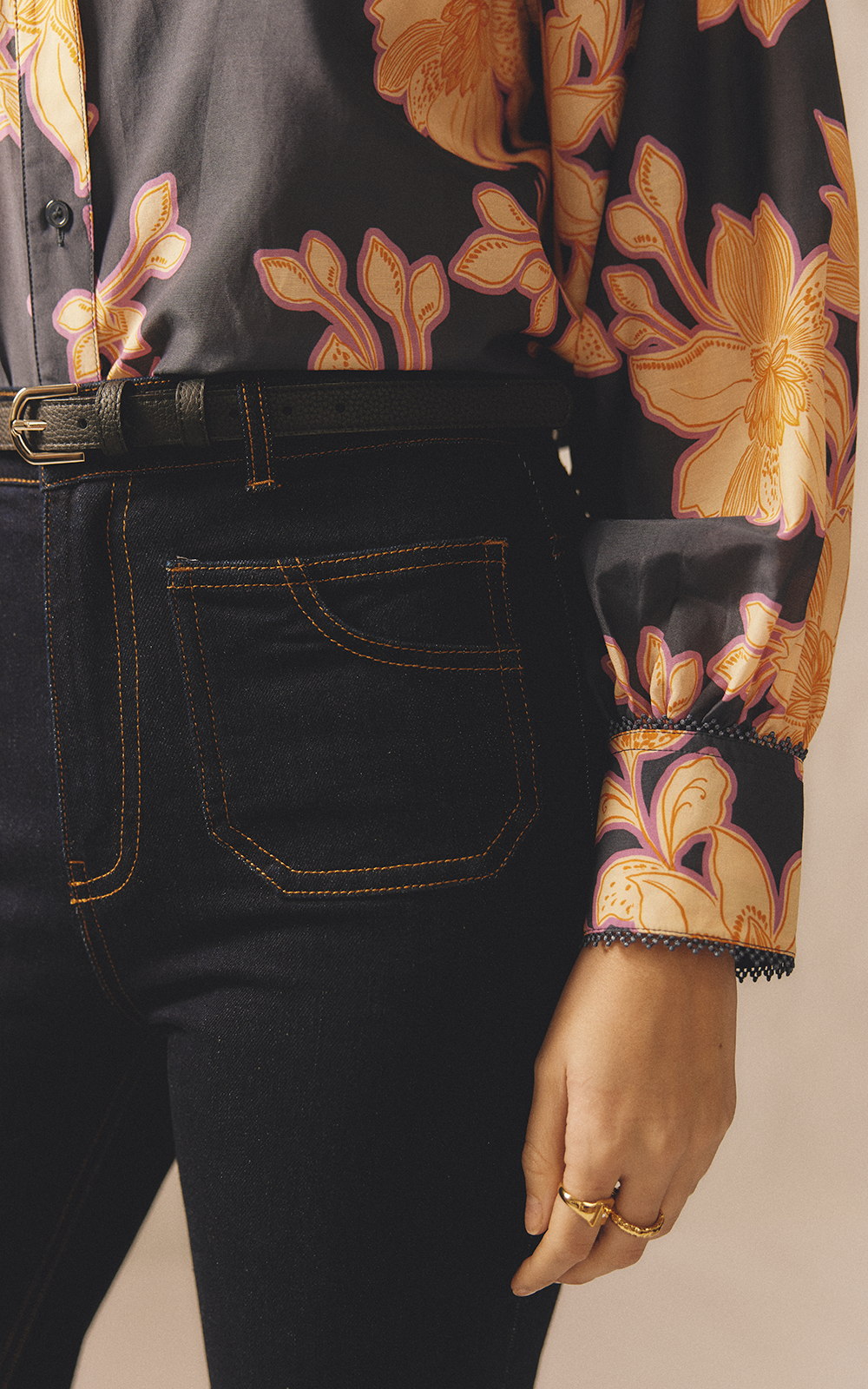 Soho Shirt In Lulu product photo.