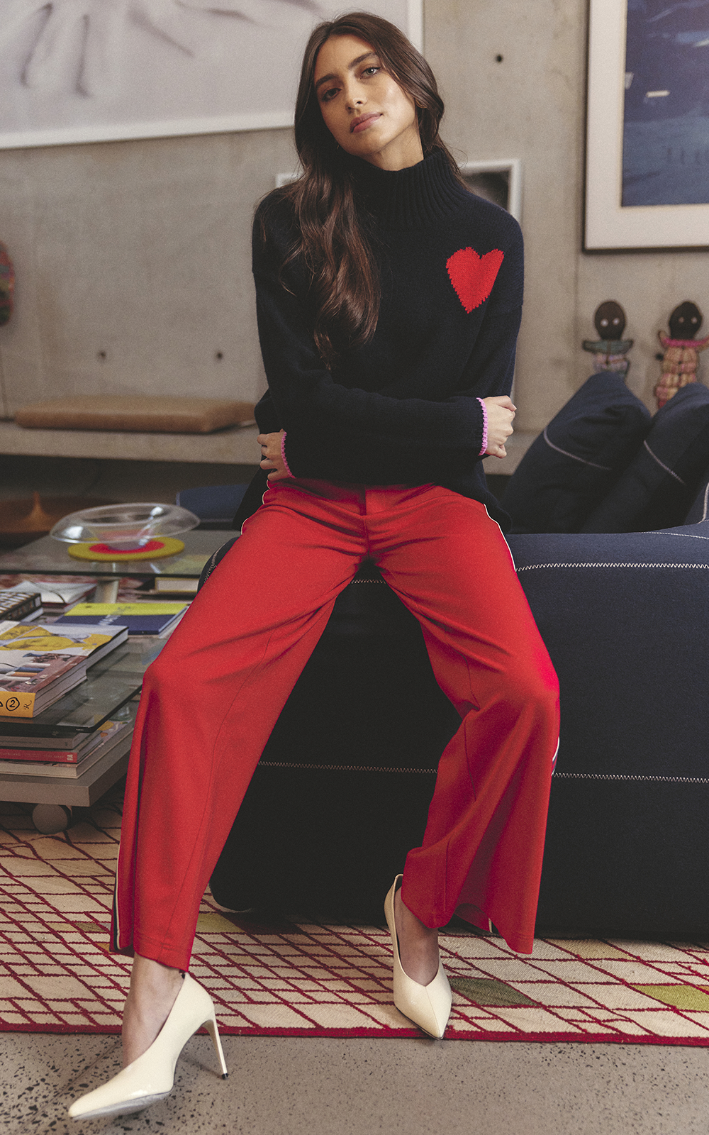 Retreat Pant In Ponti product photo.