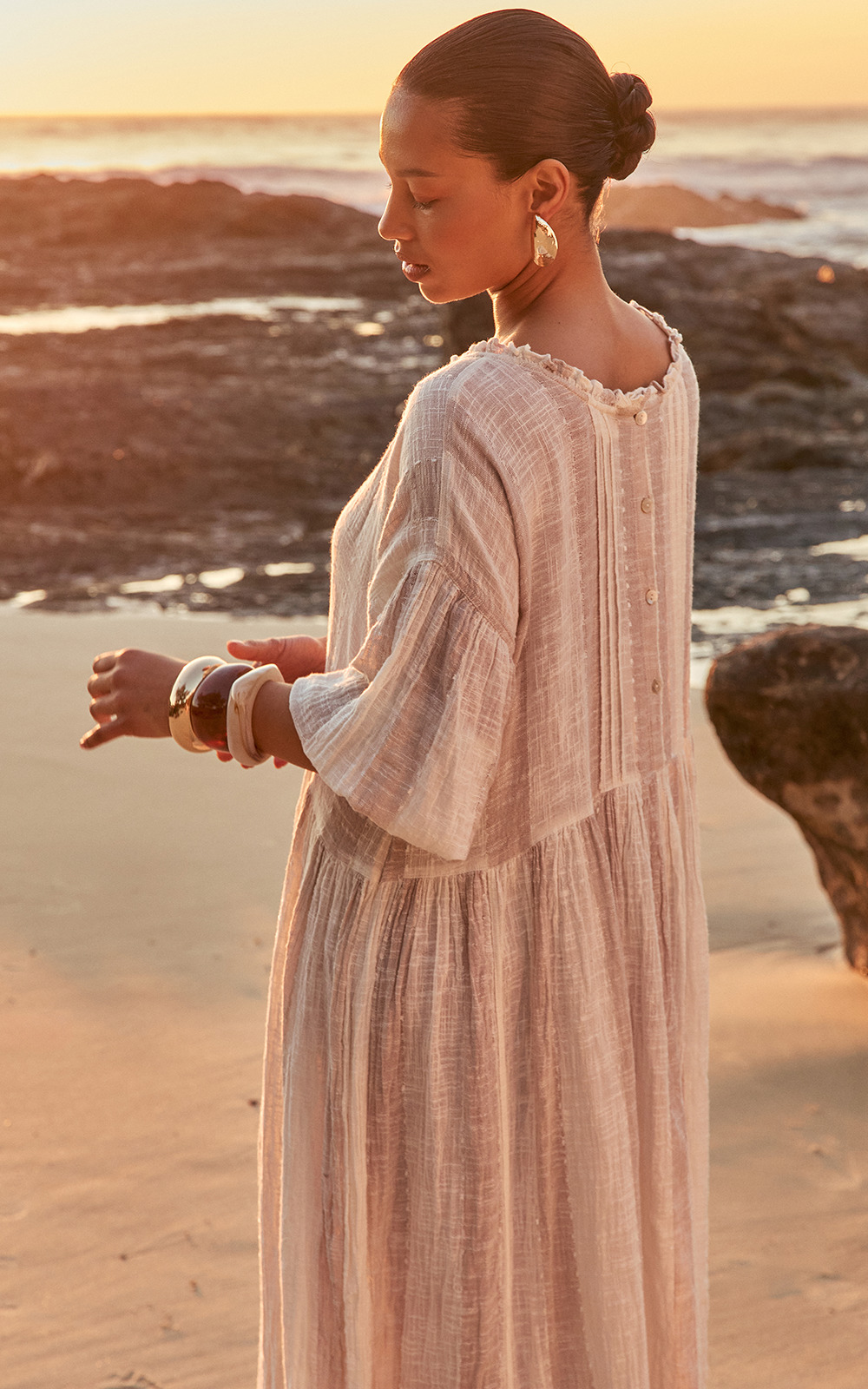 Coco Billow Dress product photo.