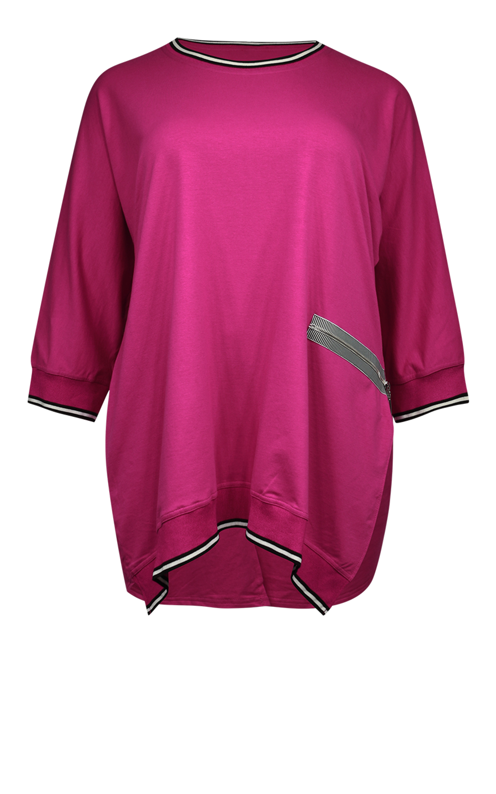 Sabrina Top Pink Dog product photo.