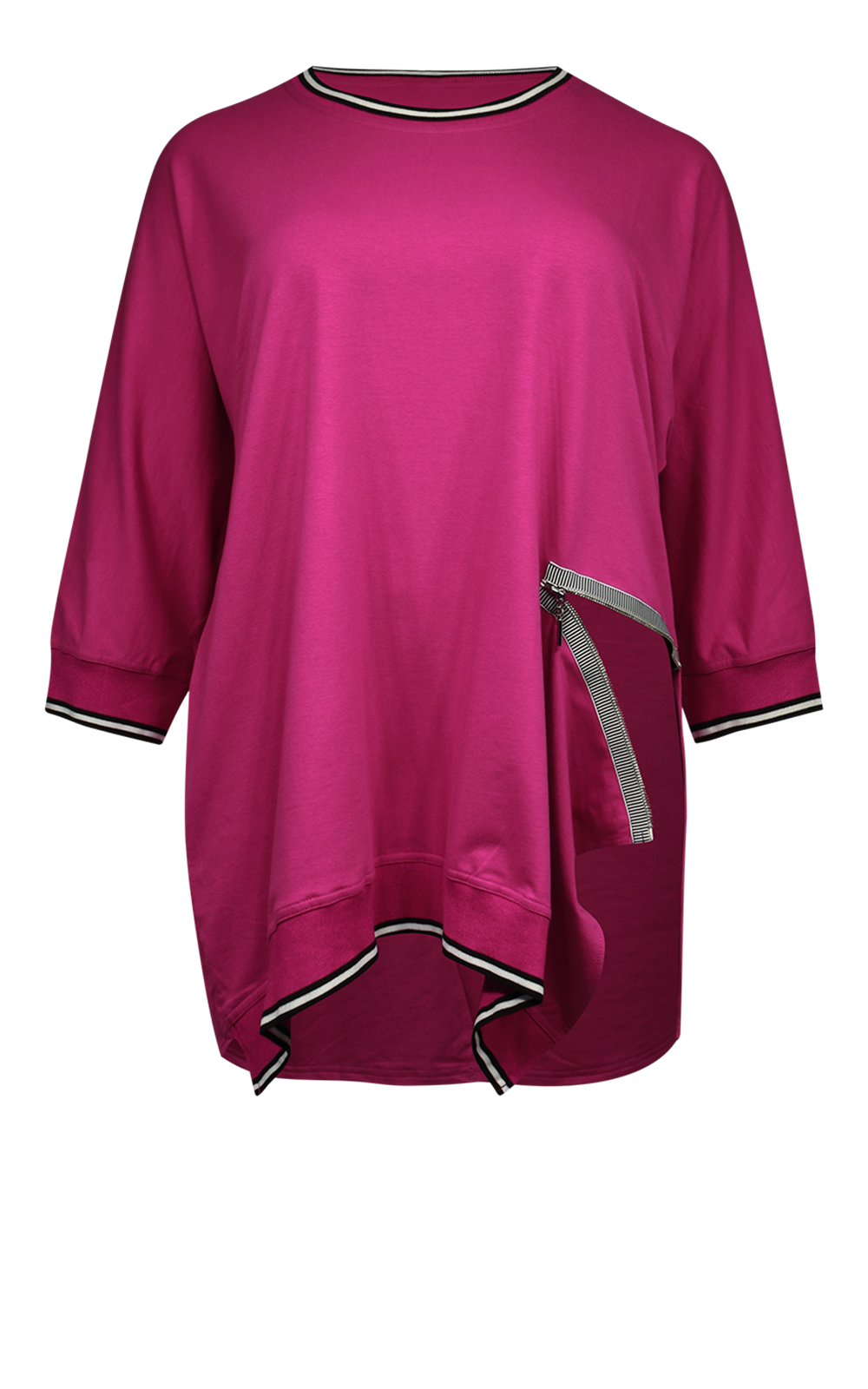Sabrina Top Pink Dog product photo.