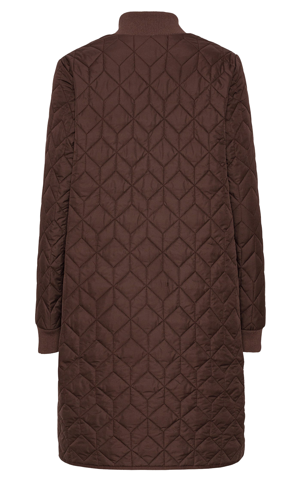 Padded Quilt Coat product photo.
